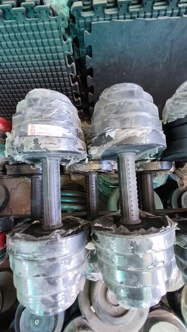 Гантели разборные железные 
По 15кг каждая 
Общий вес 30 кг