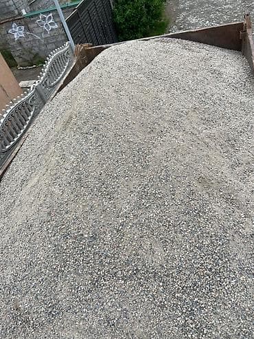 Щебень, Засыпка, Насыпью