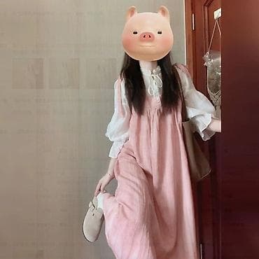 Комплект в романтическом стиле: сарафан + блуза - Сарафан миди — 1