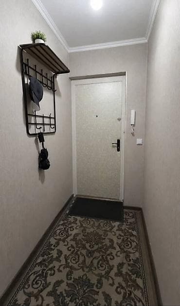 flat osh: 2 комнаты, 43 м², Азия Молл 104 серия, 4 этаж, Евроремонт — 5