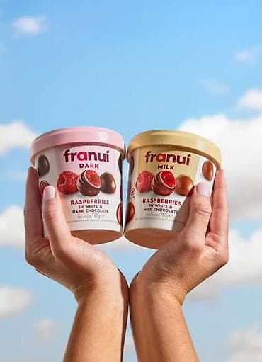 chocolate: 🍓 Franuí — натуральная малина в двух видах шоколада! 🍫 Премиальный — 1