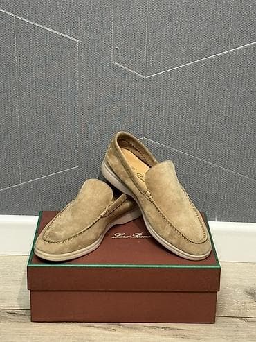 лора пиана: Лоферы, 40, Loro Piana, Новый, цвет - Бежевый — 1
