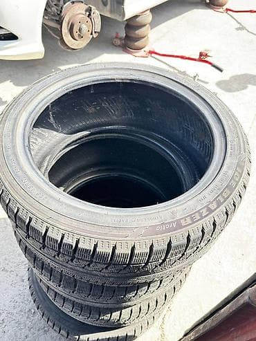 ветрозащитные очки: Зимние шины 2023 год, 225/45R17 в хорошем состоянии - Комплект: 4 — 1