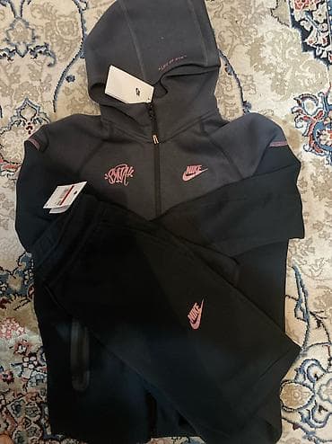 under armaur: Мужской спортивный костюм, L, Nike, Новый, цвет - Черный, Самовывоз, Платная доставка — 1