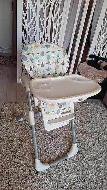 Стол жана отургуч комплекттери: Тамактандыруучу отургуч, Jole, Металл, Отургучтун башка түрү, түсү - Ак — 2