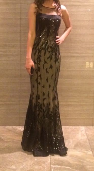 маленькое черное платье для полных: Продаю вечернее платье 34-36 размера (XS-S) от Турецкого бренда La — 1