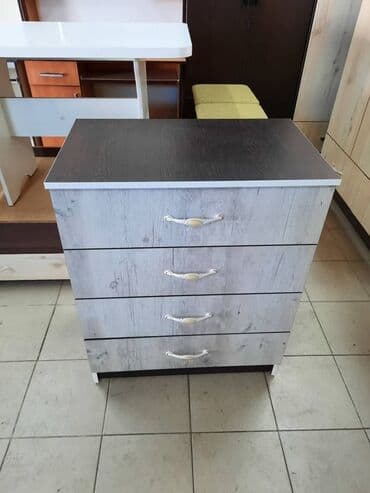 тумбы комоды с зеркалом: Комод для одежды, Новый, С зеркалом, ЛДСП, цвет - Белый, Бесплатная доставка — 10