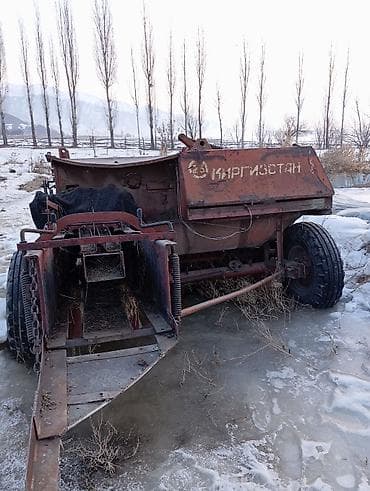 асфальт рез: Пресс‑подборщик тюковый (прицепной), красный, с приводом от ВОМ — 8
