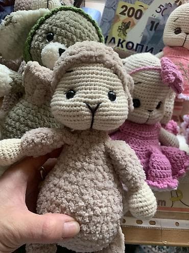 my home: Мягкие вязаные игрушки ручной работы, выполненные крючком. В — 2