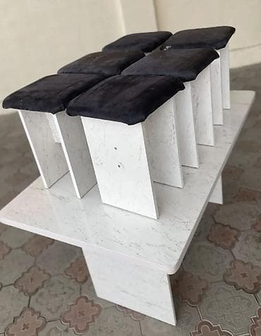 мебель на кухню: Кухонный стол, Новый, Прямоугольный, Нераскладной — 1