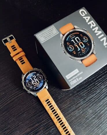 женские часы: Garmin Fenix 8 47мм 
состояние почти новое 
покупали 3 недели назад — 1