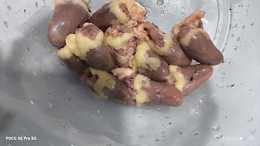 кок жар ж м: Куриные сердечки Описание: - Натуральные куриные сердечки, очищенные — 1