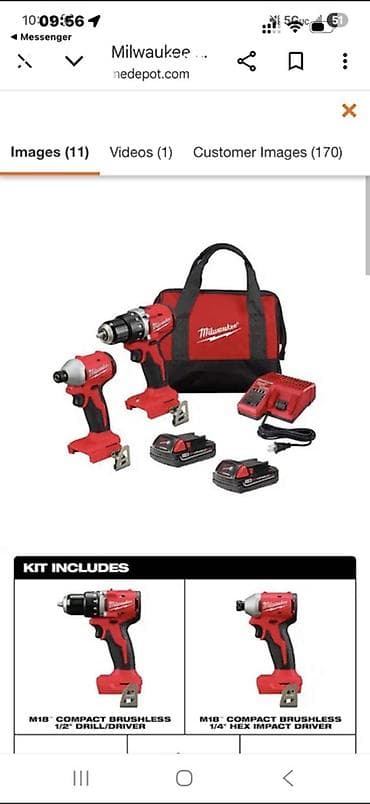 Автосервисное оборудование: Привозной 🇺🇸 ОРИГИНАЛ ЕСТЬ ВСЕ ИНСТРУМЕНТЫ MILWAUKEE Набор — 2