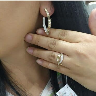 свадебные наборы ручной: Набор украшений, Проба 925, Новый — 1