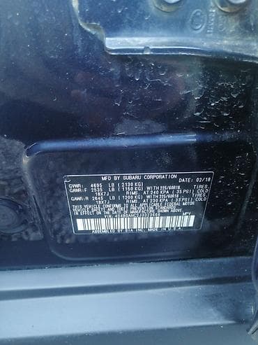 продаю субару оутбек: Subaru Outback: 2018 г., 2.5 л, Автомат, Бензин, Универсал — 7