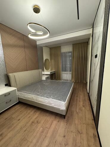 квартира кызыл аскер кудайберген: 2 бөлмө, 78 м², Элитка, 15 кабат, Дизайнердик ремонт — 1