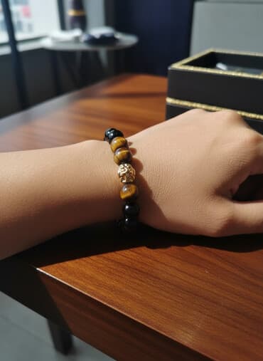 Браслет, Бусины, Унисекс, Новый