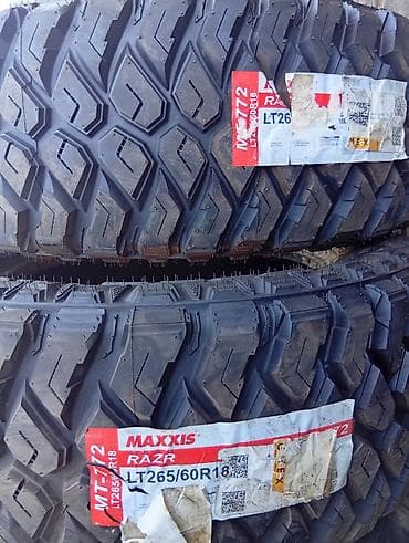 грязевая шины: Внедорожные шины Maxxis RAZR MT-772 - Размер: LT265/60R18 - — 4