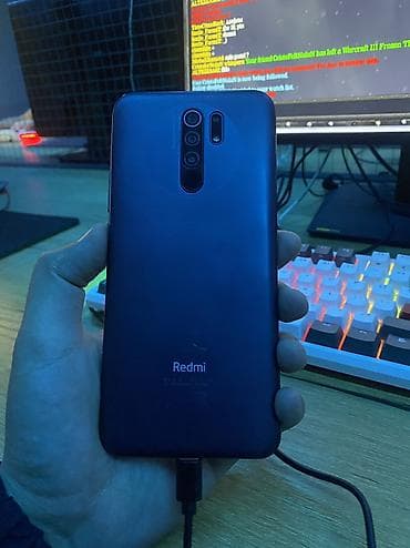 16 pro maks: Redmi, Redmi 9, Б/у, 64 ГБ, цвет - Серебристый, 2 SIM — 2