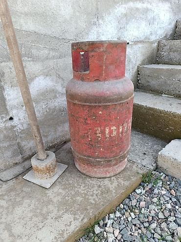 газ советский: Продаю Металлический баллон для сжиженного газа (пропан). Советский — 2