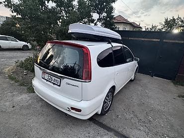 лобовой стрим: Honda Stream: 2002 г., 1.7 л, Вариатор, Бензин, Минивэн — 3