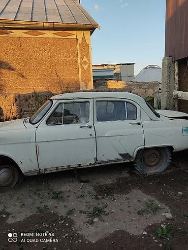 Унаа сатуу: ГАЗ 21 Volga: 1960 г., 2.4 л, Кол менен иштөөчү, Бензин, Седан — 3