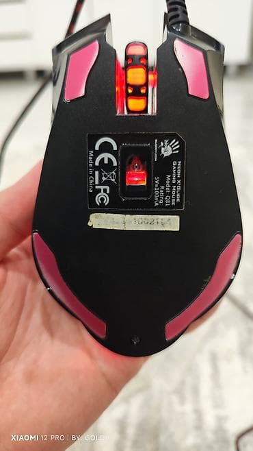 macbook 2008: Игровая мышь A4Tech Bloody Q81 (Neon X’Glide) - Проводное подключение — 3