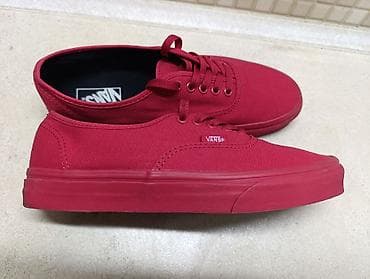 Мужские кроссовки, 42, Vans, Новый, цвет - Красный, Платная доставка — 7