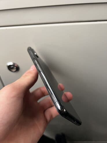 купить dark project: IPhone X, Б/у, 64 ГБ, Черный, Защитное стекло, Чехол, 100 % — 3