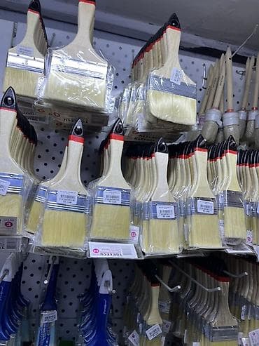 все 50: Плоские малярные кисти с натуральной светлой щетиной - Формы — 1