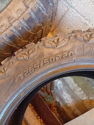 odyssey rb1: Шины 265 / 50 / R 20, Всесезонная, Б/у, Комплект, Внедорожные (АТ/МТ) — 2