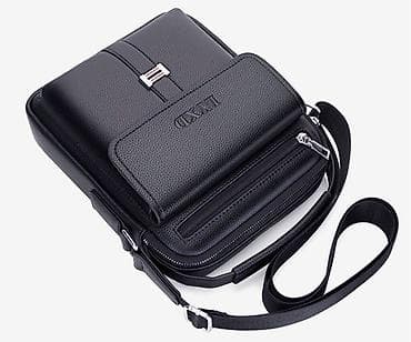 Наручные часы: Классическая сумка, Материал: Искусственная кожа, Застежка на магните, Мужские — 6