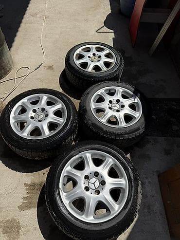 ford s max: Колеса в сборе 205 / 55 / R 16, Зима, Б/у, Комплект, Легковые, Литые, отверстий - 5 — 1