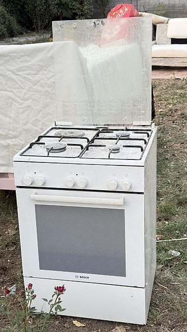 купить айфон 5 с: Газовая плита Bosch с духовкой - 4 газовые конфорки с чугунными — 1