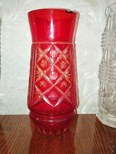 мазайка алмазная: Набор стеклянных/ хрустальных ваз разного дизайна и размеров - — 6