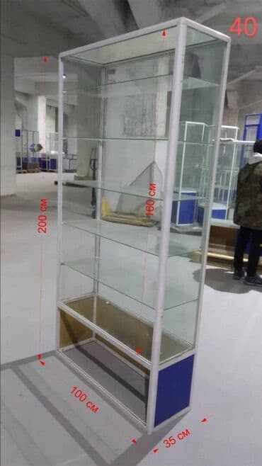 оборудование для магазина бу: Продаются торговые витрины №25- 7800 сом №26- 8000 сом №27- 8500 сом — 16