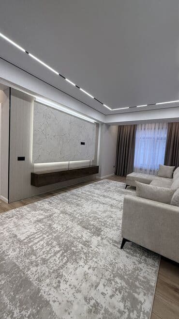 квартира на иссык куль: 2 комнаты, 71 м², Элитка, 9 этаж, Дизайнерский ремонт — 3