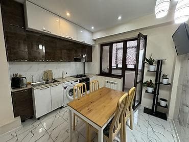 снять квартиру с ремонтом бишкек: 1 комната, Риэлтор, Без подселения, С мебелью полностью — 4