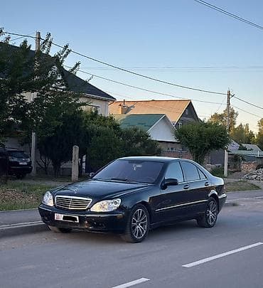 мерседес бенц с: Mercedes-Benz S-Class: 2000 г., 5 л, Автомат, Бензин, Седан — 1