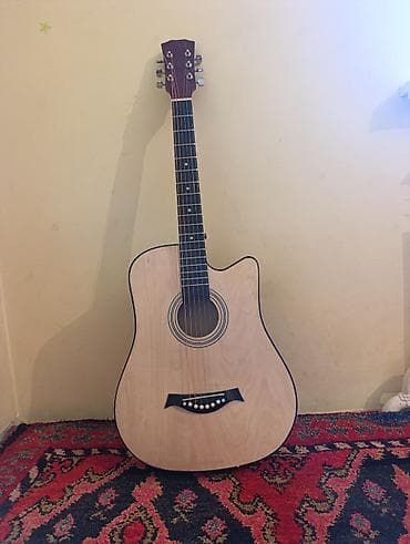 Гитары: Акустическая гитара с вырезом (cutaway) формата дредноут. (размер :38) — 1