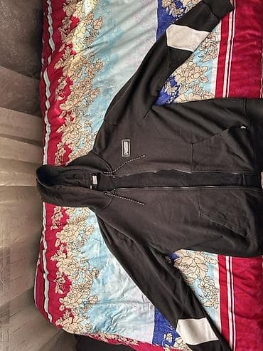 Эркектердин толстовкасы, 2XL, Puma, Колдонулган, түсү - Кара, Өзү алып кетүү, Акылуу жеткирүү — 1