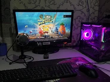 Настольные ПК и рабочие станции: Компьютер, ядер - 4, ОЗУ 16 ГБ, Для работы, учебы, Б/у, Intel Celeron, HDD + SSD — 2