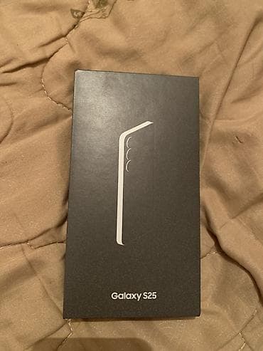 Samsung Galaxy S25, Новый, 512 ГБ, цвет - Черный, 2 SIM