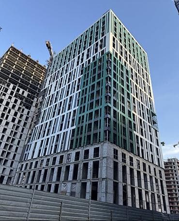 190000: 3 комнаты, 111 м², 15 этаж, ПСО (под самоотделку) — 2