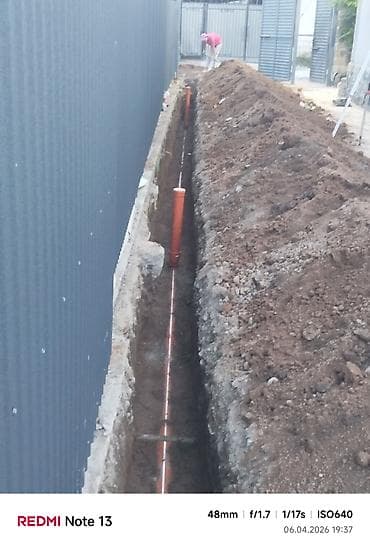 ремонт мастер: Канализационные работы | Прокладка канализации 3-5 лет опыта — 3