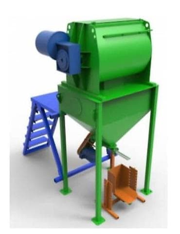 Линия для производства и фасовки сухих строительных смесей + сухая