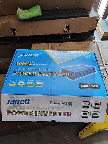 Инверторы: Инвертор мощности Jarrett JARN-3000W - Назначение: преобразование DC — 10