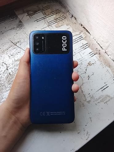 redmi x27: Poco M3, Б/у, 64 ГБ, цвет - Синий, 1 SIM, 2 SIM, eSIM — 8