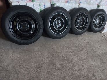 авто диск: Железные Диски R 15 Комплект, отверстий - 4, Б/у — 3