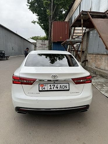 бамперы тойота: Toyota Avalon: 2016 г., 3.5 л, Автомат, Бензин, Седан — 3